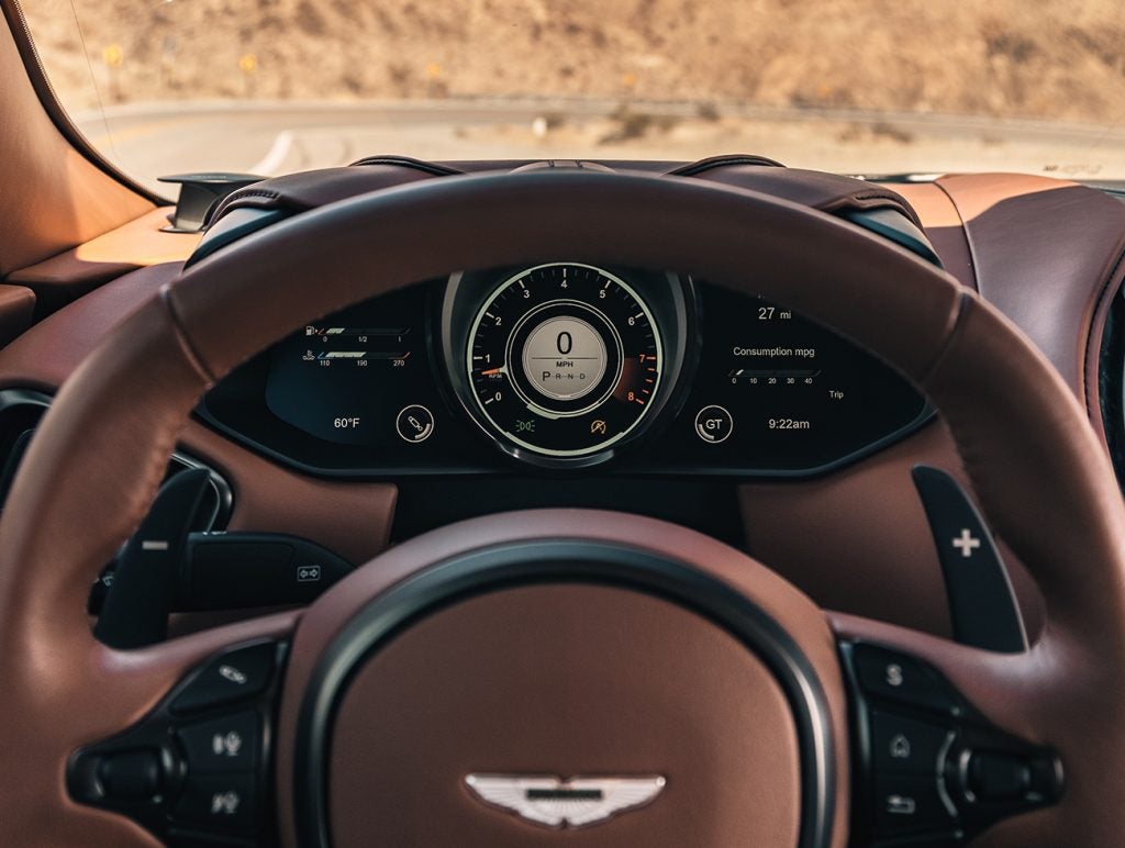 Aston Martin interior panel