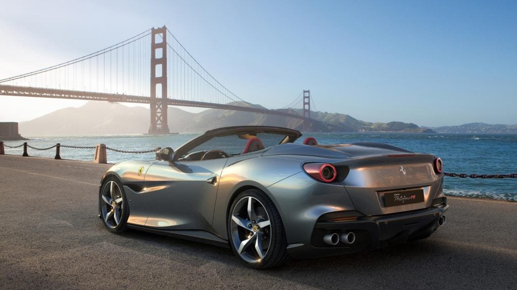 Ferrari Portofino M Back View
