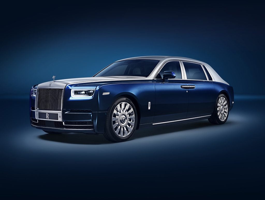 Rolls-Royce Phantom extended launch