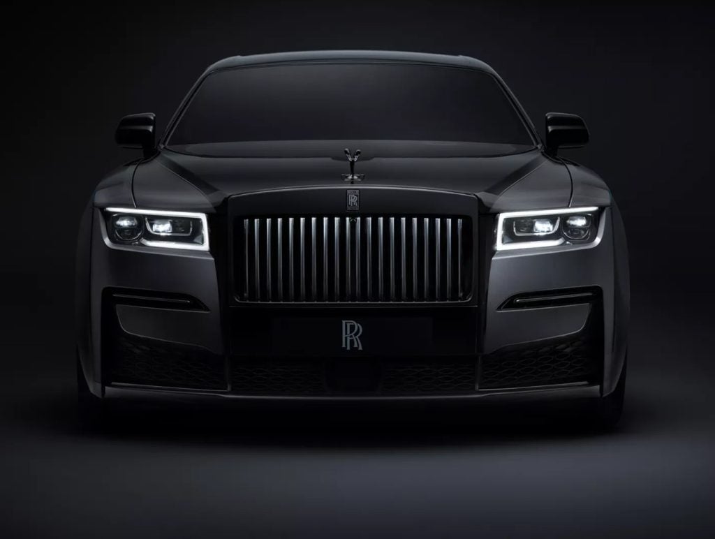 Rolls-Royce Black Badge Ghost front panel