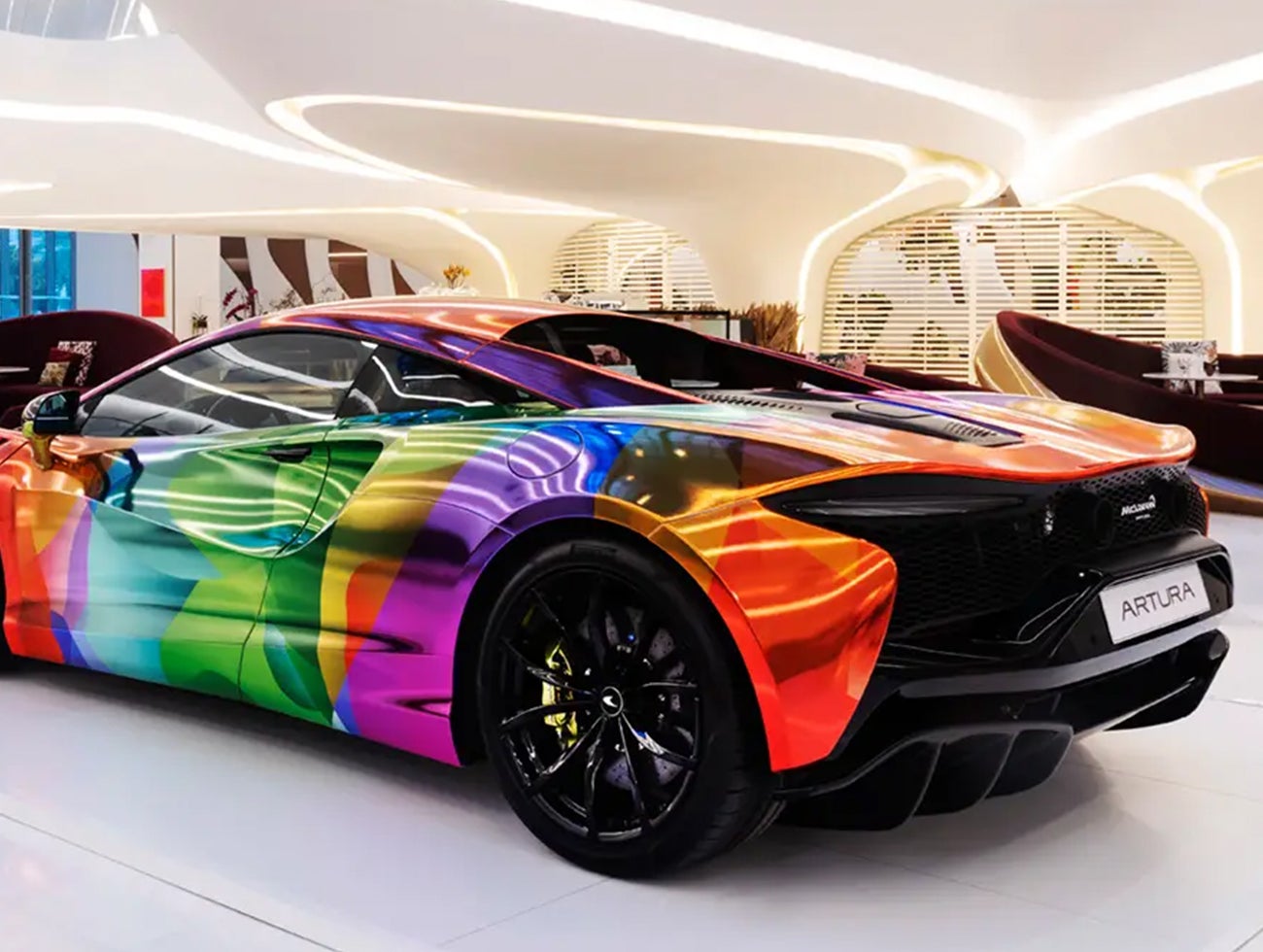 McLaren Artura Art Car