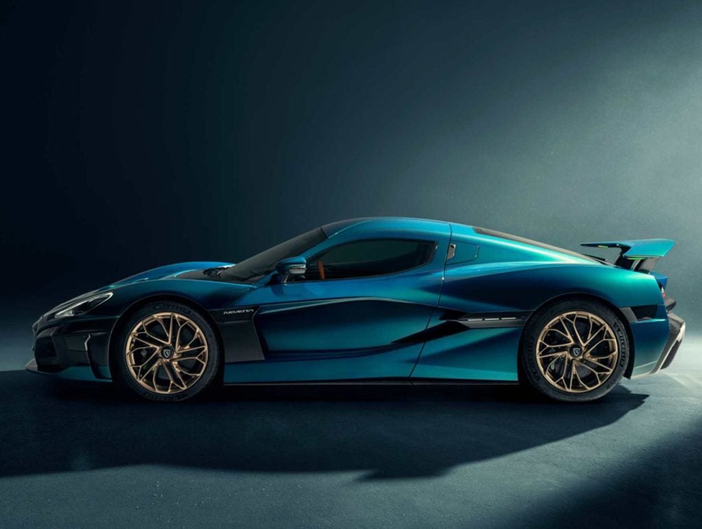 Rimac Nevera side