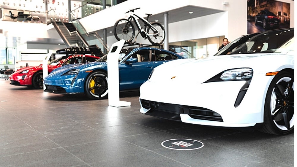 Porsche North Houston Showroom