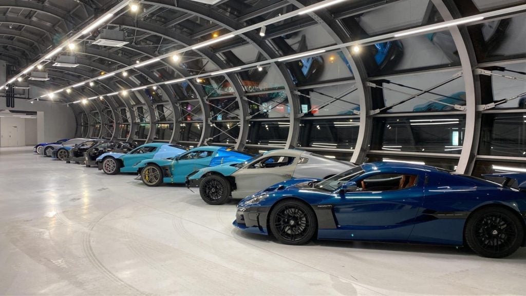 rimac nevera launch cars