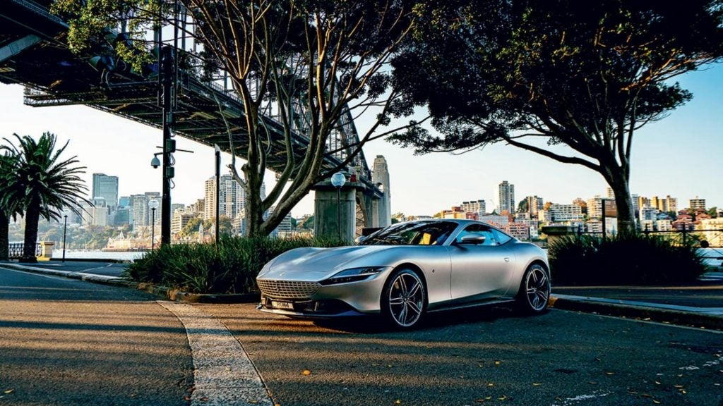 2022 ferrari roma outsideview