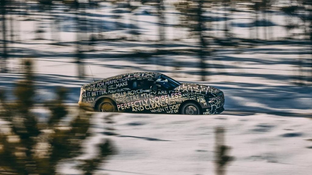 Rolls-Royce Spectre speed