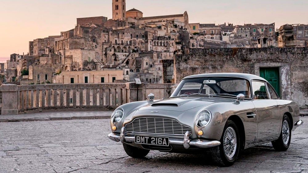 Aston Martin in James Bond Movie