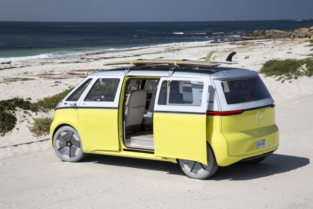 VW ID.BUZZ Open at the Beach
