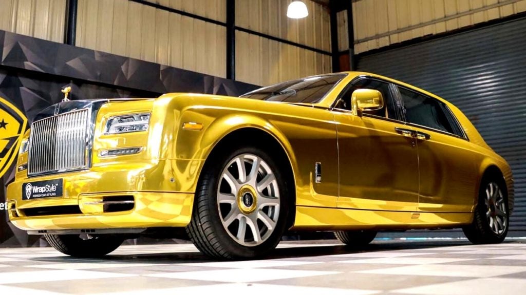 Rolls-Royce Chrome Car Wrapping