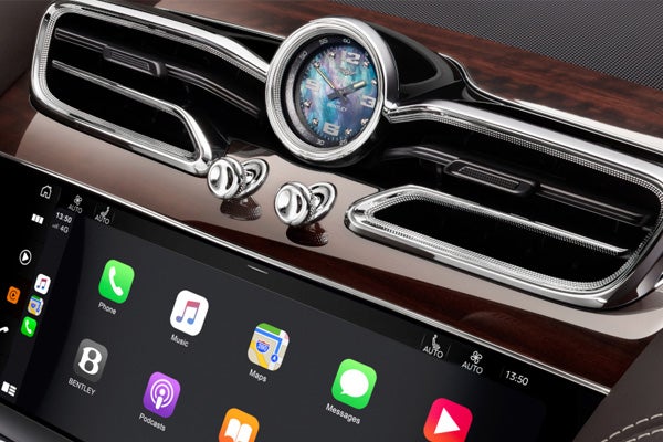 bentley bentayga clock