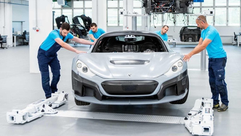 rimac nevera technology