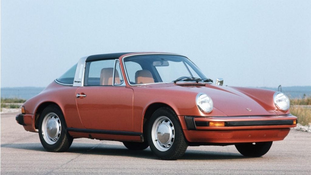 Porsche 911 Targa in the beginning