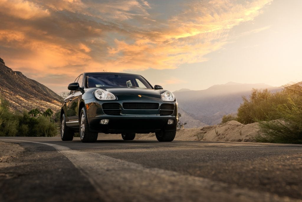 Porsche Palm Springs' Gold Certified Porsche Technician's Cayenne