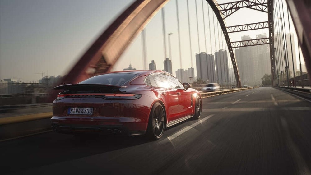 Porsche Panamera Back View