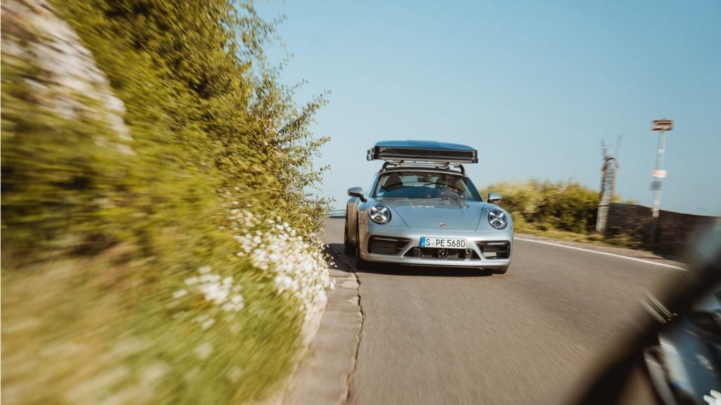 Porsche Taycan S Roof Tent Experience Camping