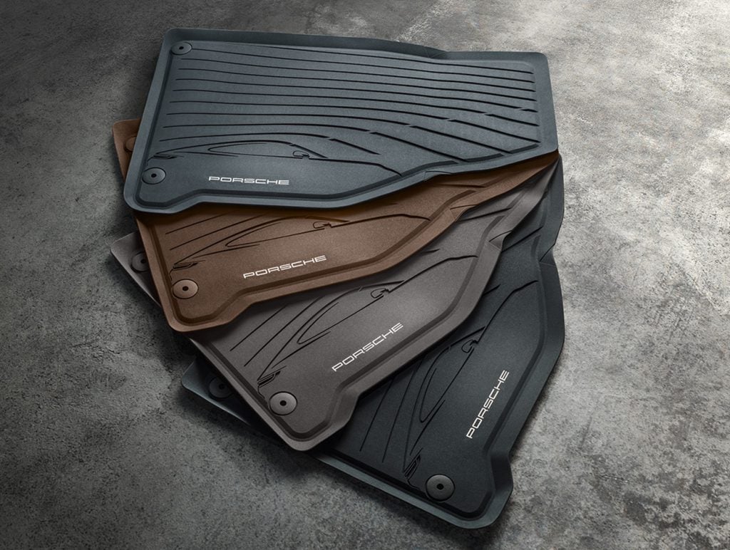 Porsche Floor Mat.