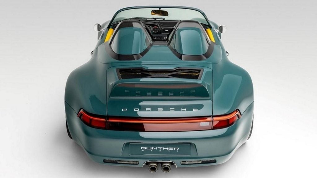 Porche 993 back view