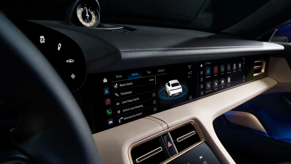 porsche taycan panel