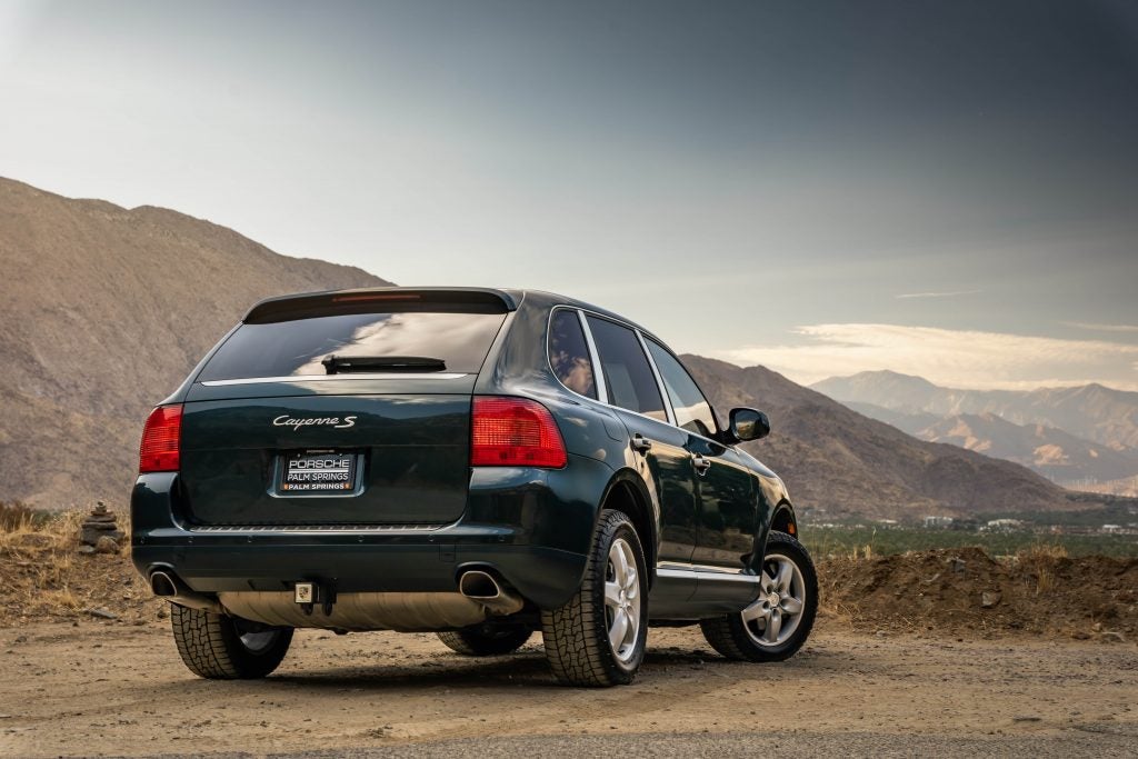 Porsche Palm Springs' Gold Certified Porsche Technician Cayenne S