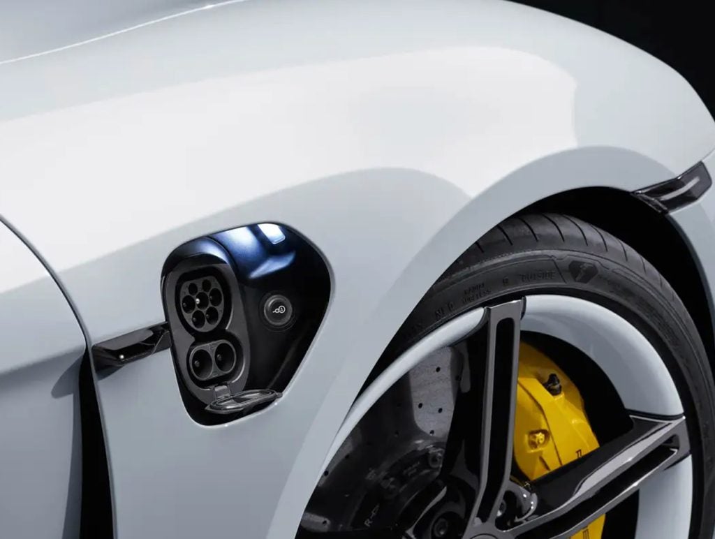 Porsche Taycan EV motive