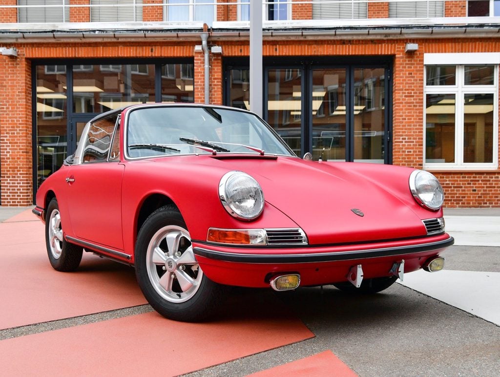 Porsche Targa 1970 Jerry Seinfeld's Porsche Collection