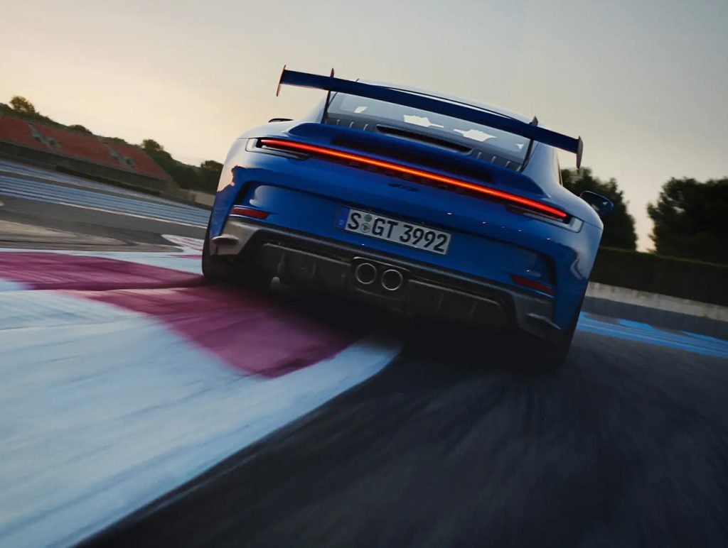 Porsche 911 GTS Back side