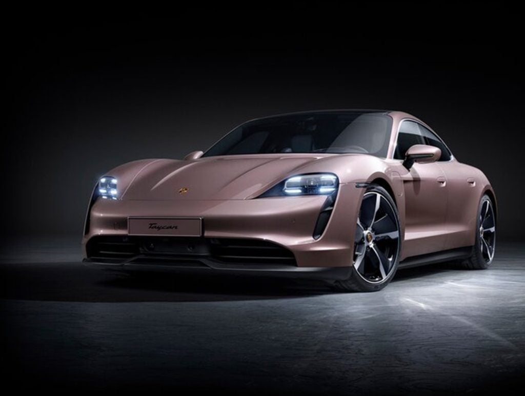 Porsche Taycan launch