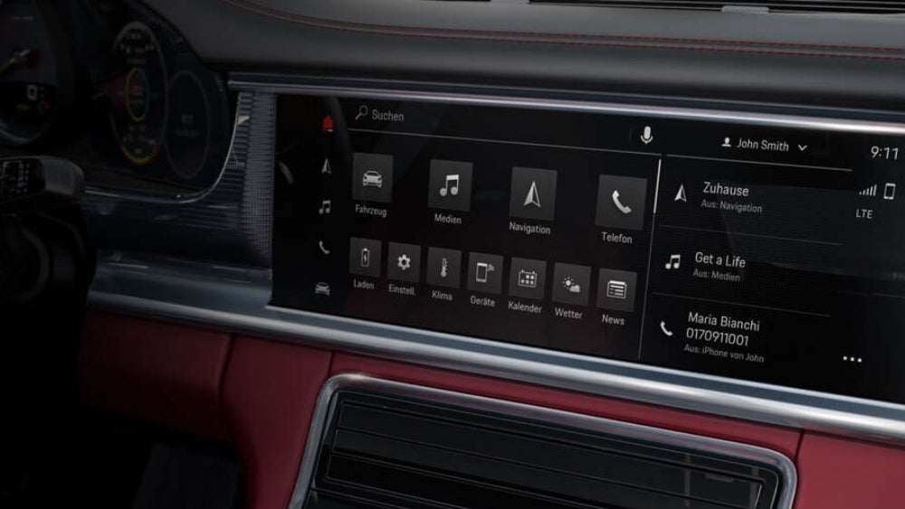 Porsche Panamera Dashboard