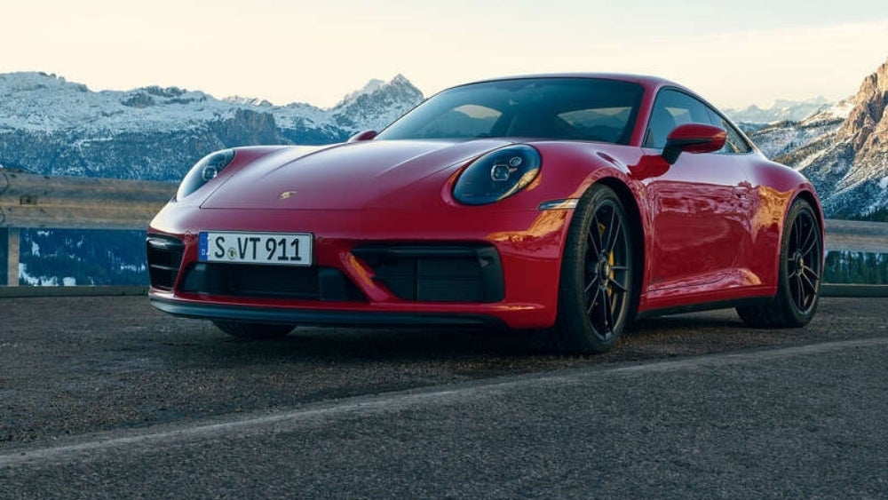 Porsche Cayman with Sport Chrono