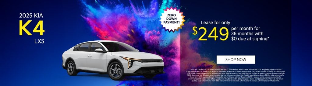 2025 Kia K4 LXS