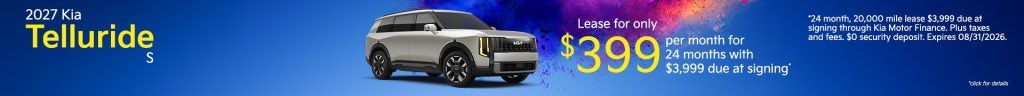 2027 Kia Telluride S