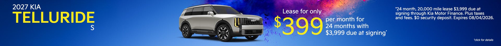 2027 Kia Telluride S