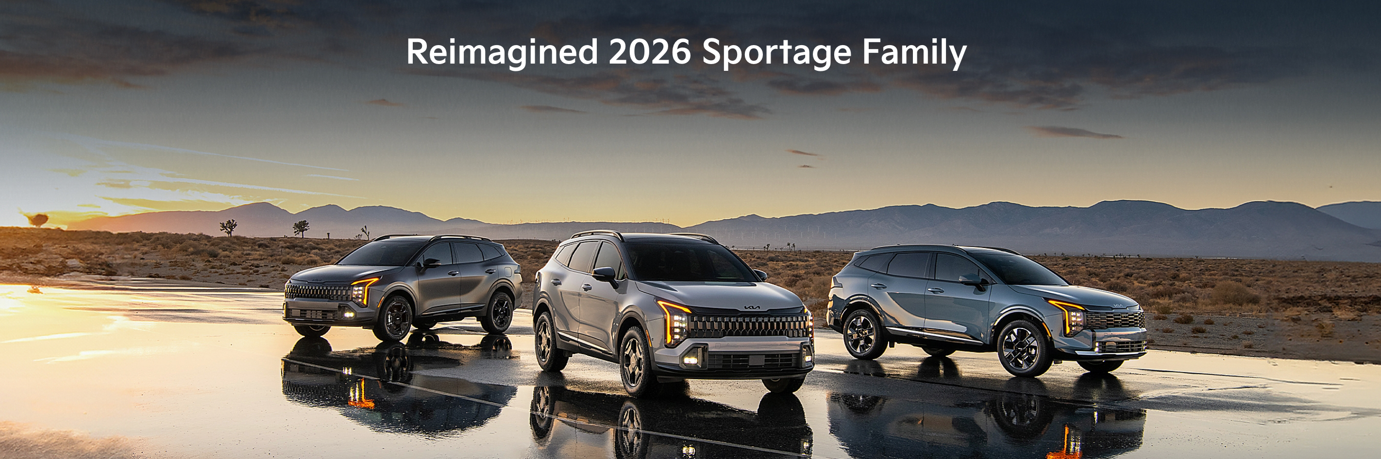 2026 Kia Sportage Family Lineup