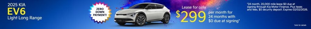 2025 Kia EV6 Light Long Range