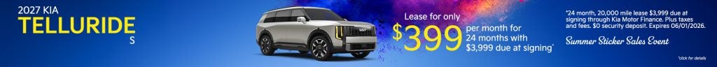 2027 Kia Telluride S