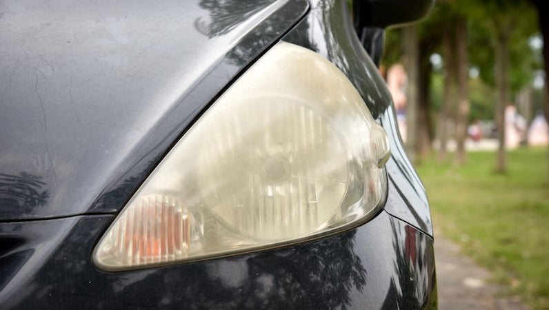 Foggy headlights