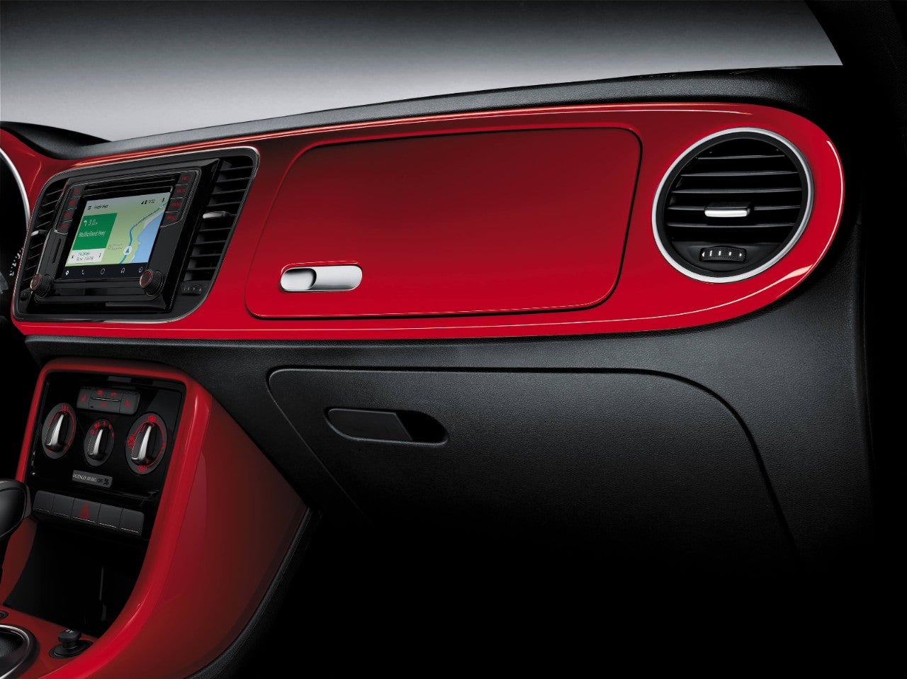 interior of the 2017 VW Beetle near Phoenix