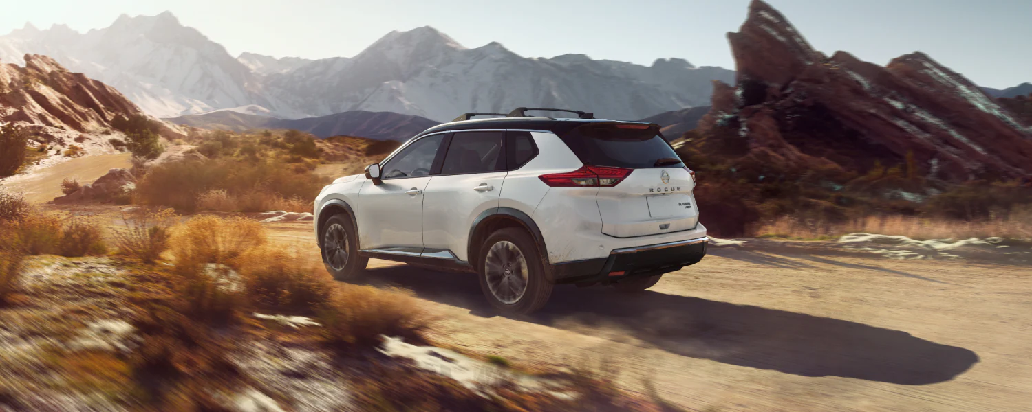 The Nissan Rogue, one of the best Nissan SUVs for road trips