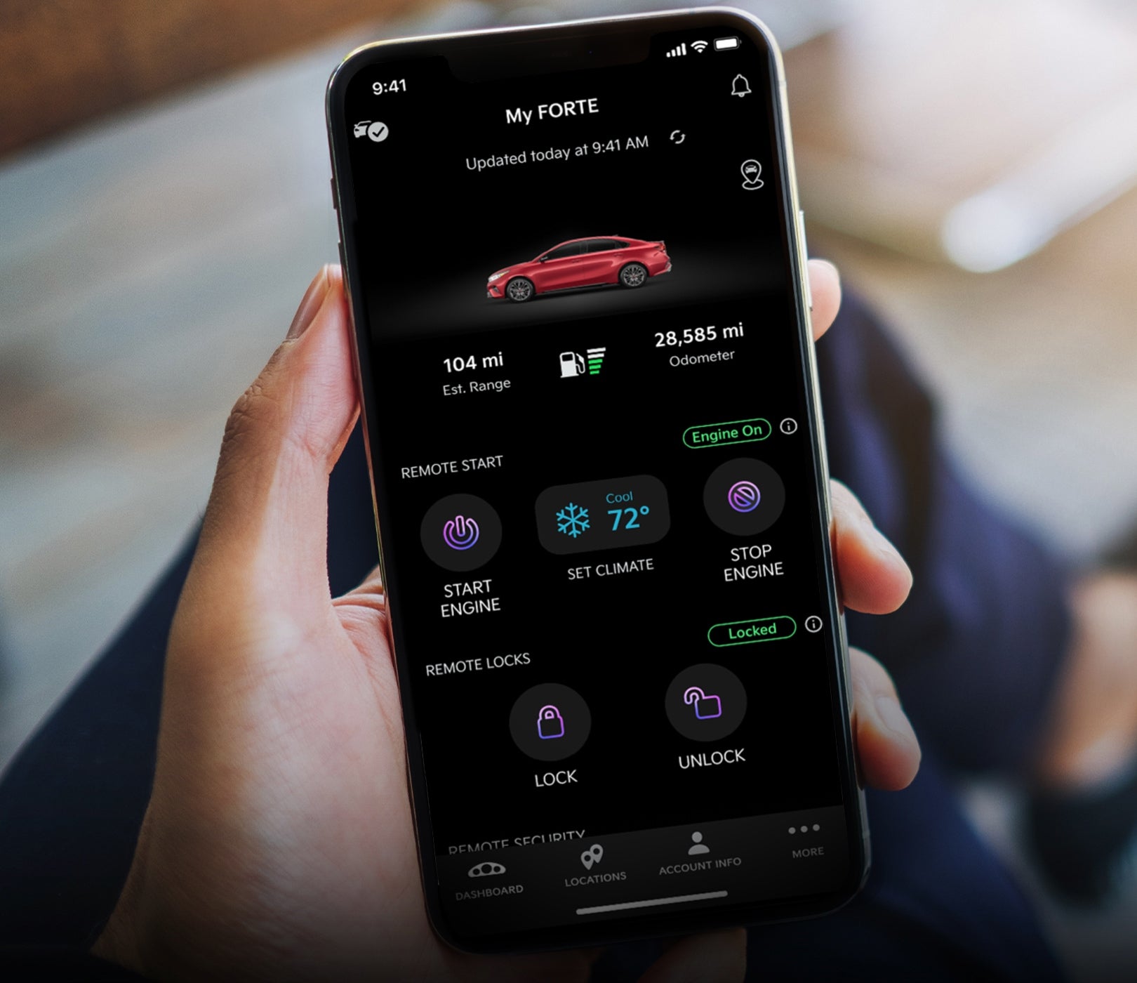 2023 Kia Forte kia connect app