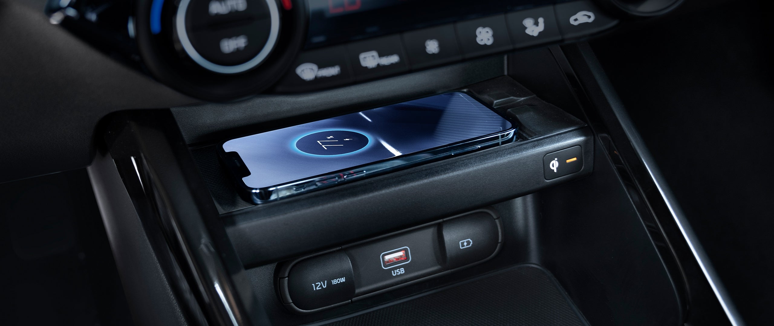 2023 Kia Forte available wireless charging