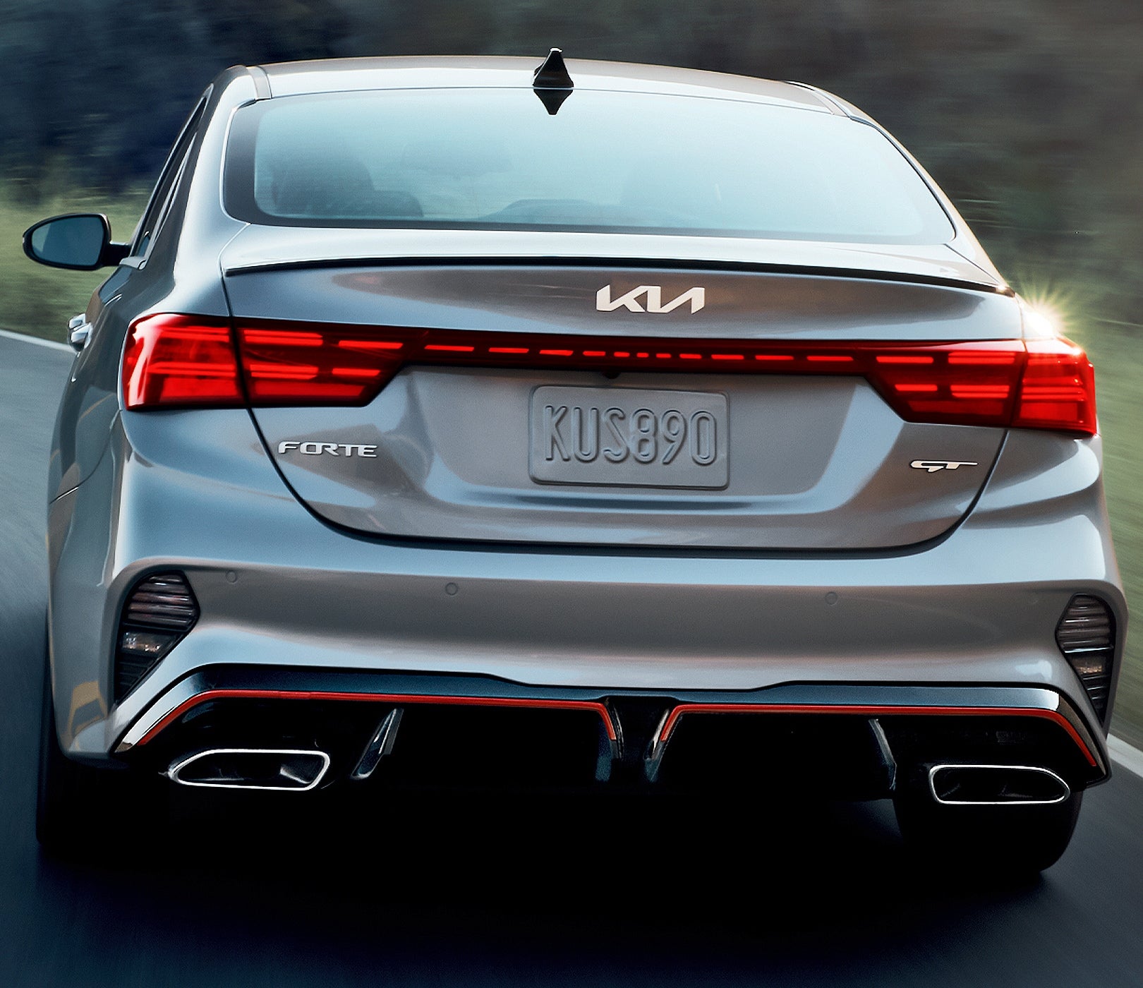 2024 Kia Forte rear body design