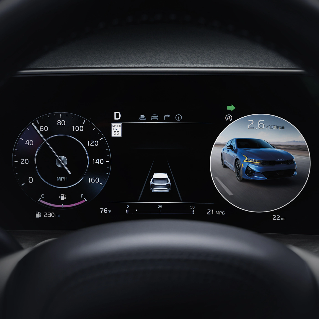 2024 Kia Telluride blind-spot view monitor