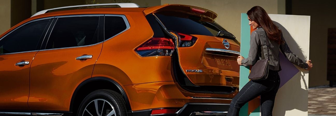 Orange SUV