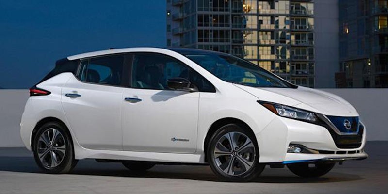 2022 Nissan LEAF design