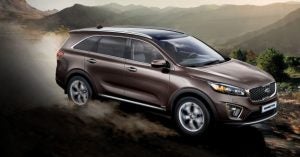 2017 Kia Sorento in motion | Gunther Kia