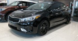 2018 Black Kia Forte | Gunther Kia