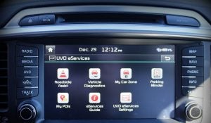 UVO infotainment system