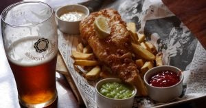 Fish and chips and cold beer Fort Lauderdale, FL | Gunther Kia