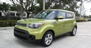 2018 green Kia Soul in Fort Lauderdale, FL | Gunther Kia