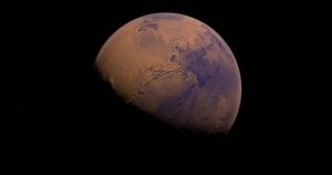 Picture of the moon in outer space | Gunther Kia